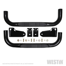 Load image into Gallery viewer, Westin 19+ Chevy/GMC Silverado/Sierra 1500 Regular Cab E-Series 3 Nerf Step Bars - Black