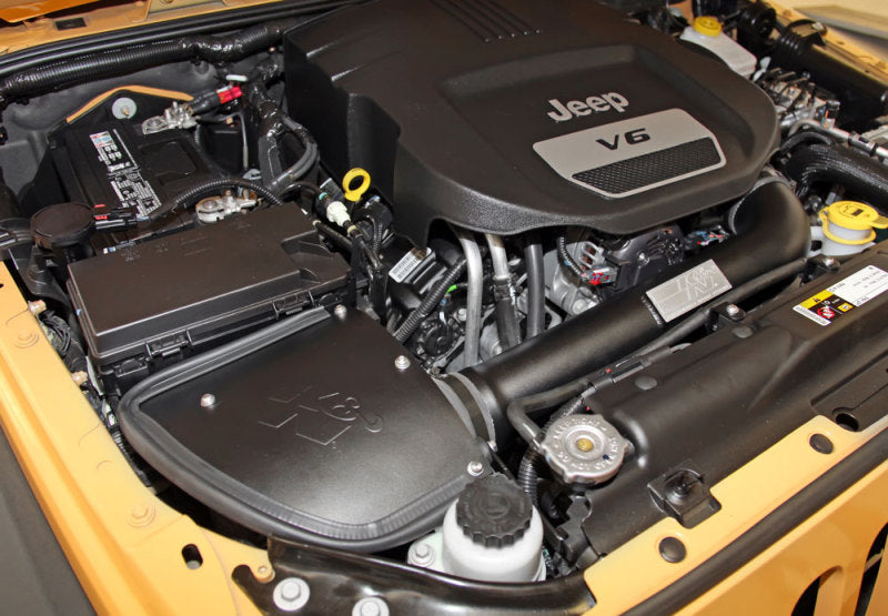 K&N 71 Series Performance Intake Kit for Jeep Wrangler 3.6L V6 (CARB Approved)