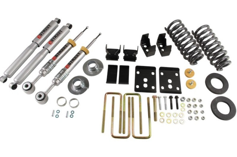 Belltech Ford F150 Ext/Quad Cabs 2WD Lowering Kit w/SP Shocks 2 or 3in F/5.5in R Drop