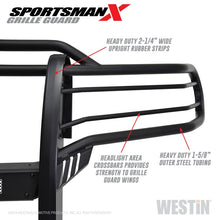 Load image into Gallery viewer, Westin 14+ Toyota Tundra Sportsman X Grille Guard - Textured Black
