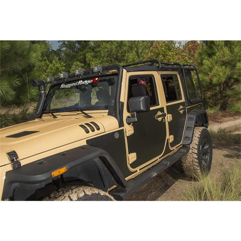 Rugged Ridge Magnetic Protection Panel kit 4-Dr Jeep Wrangler