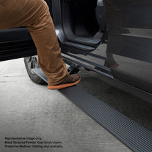 Load image into Gallery viewer, Go Rhino Chevrolet Silverado 1500 &amp; 25/3500HD ECab 4dr E-BOARD E1 Running Board Kit - Bedliner Coat