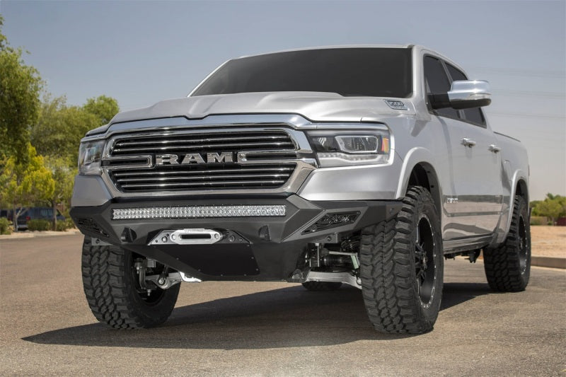 Addictive Desert Designs 19+ Ram 1500 Stealth Fighter Front Bumper w/ Winch Mount & Sensor Cut Outs