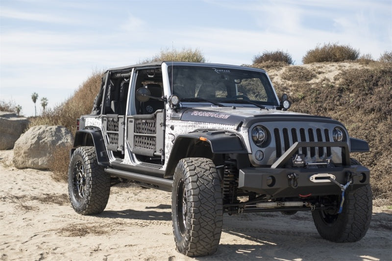 Rampage Jeep Wrangler(JK) Trailguard Front Bumper - Black