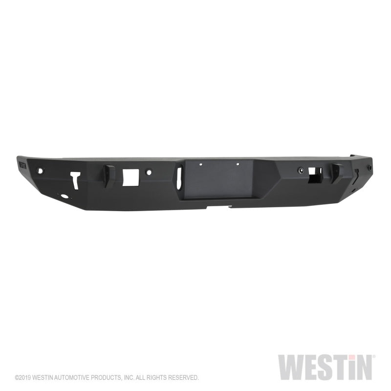 Westin Jeep Gladiator w/Sensors WJ2 Rear Bumper w/Sensor - Textured Black
