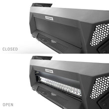Load image into Gallery viewer, Go Rhino Tacoma Element Front Bumper w/ Power Actuated Hide-away Light Bar Mount Tex Black