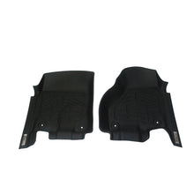 Load image into Gallery viewer, Westin 12+ Ram Crew/Mega Cab (two retention hooks) Wade Sure-Fit Floor Liners Front - Black