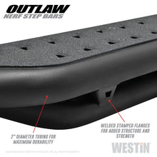 Load image into Gallery viewer, Westin 09+ Dodge RAM 1500 Crew Cab Outlaw Nerf Step Bars