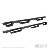 Westin Chevrolet Silverado/Sierra 1500 (5.5ft) Drop Wheel to Wheel Nerf Step Bars - Txt Black