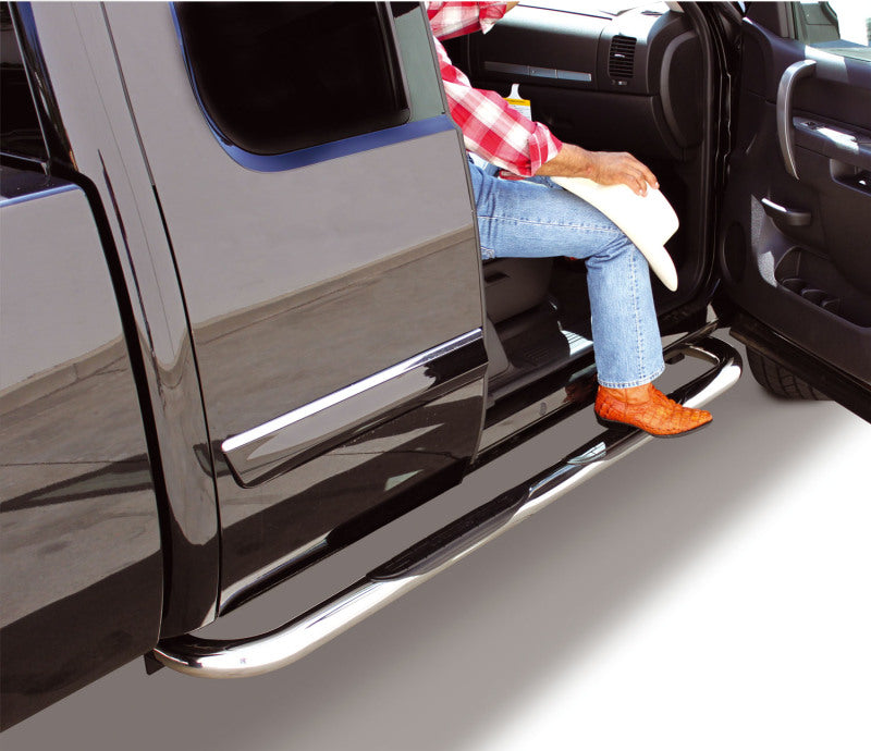 Go Rhino Nissan Frontier 4000 Series SideSteps - Cab Length - SS