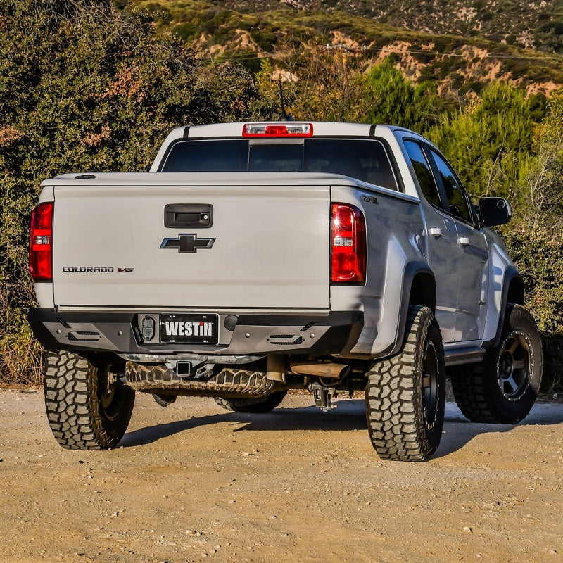 Westin 15+ Chevrolet/GMC Colorado/Canyon Pro-Series Rear Bumper - Textured Black