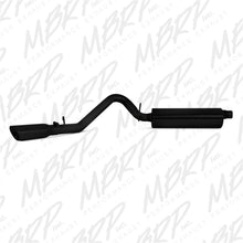 Load image into Gallery viewer, MBRP Jeep Wrangler (TJ) Inline-4 2.5L, Inline-6 4.0L 2 1/2in Cat Back Single Side Black Coated