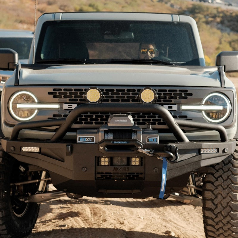 Westin Bronco (Excl. Sport) XTS Round Bull Bar - Tex. Blk