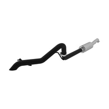 Load image into Gallery viewer, MBRP Jeep Wrangler/Rubicon 3.6L V6 Cat Back Single Rear Exit Off-Road Black Exhaust