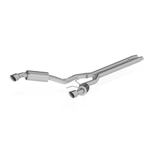 Load image into Gallery viewer, MBRP Ford Mustang GT 5.0 3in Cat Back Dual Split Rear Street Version 4.5in Tips - Aluminized