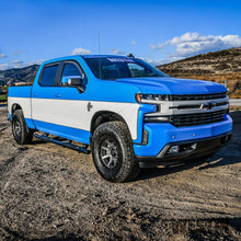 Load image into Gallery viewer, Westin Chevrolet Silverado/Sierra 1500 Crew Cab Non LD PRO TRAXX 5 Oval Nerf Step Bars - Black
