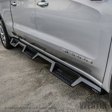 Load image into Gallery viewer, Westin 19+ GMC Sierra 1500 CC 6.5ft Bed (Excl. 2019 Ltd/LD) HDX Drop W2W Nerf Step Bars - Tex. Blk