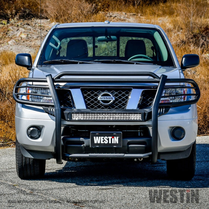 Westin 12+ Nissan Frontier Sportsman X Grille Guard - Textured Black