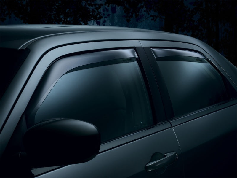 WeatherTech 11+ Toyota Sienna Front and Rear Side Window Deflectors - Dark Smoke