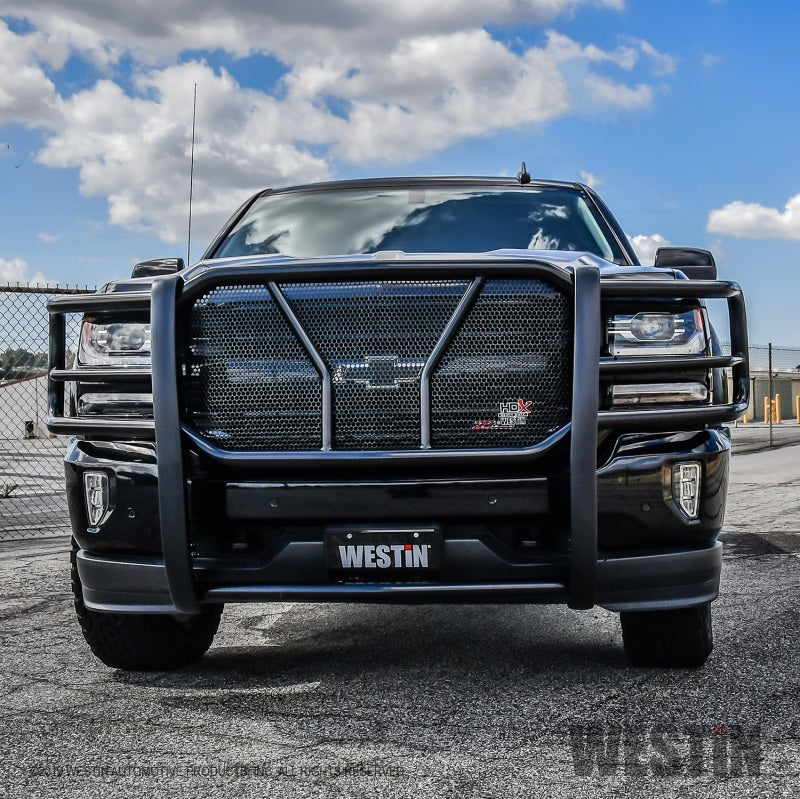 Westin Chevrolet Silverado 1500 HDX Grille Guard - Black