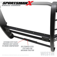 Load image into Gallery viewer, Westin Chevy Silverado 2500/3500 Sportsman X Grille Guard - Textured Black