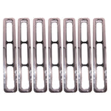 Rugged Ridge Grille Inserts Chrome Jeep Wrangler YJ
