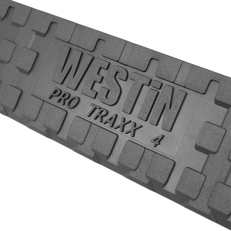 Westin 2009-2014 Ford F-150 SuperCrew PRO TRAXX 4 Oval Nerf Step Bars - Black