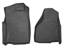 Load image into Gallery viewer, Husky Liners 09-14 Dodge Ram/Ram Quad Cab X-Act Contour Black Front Floor Liners