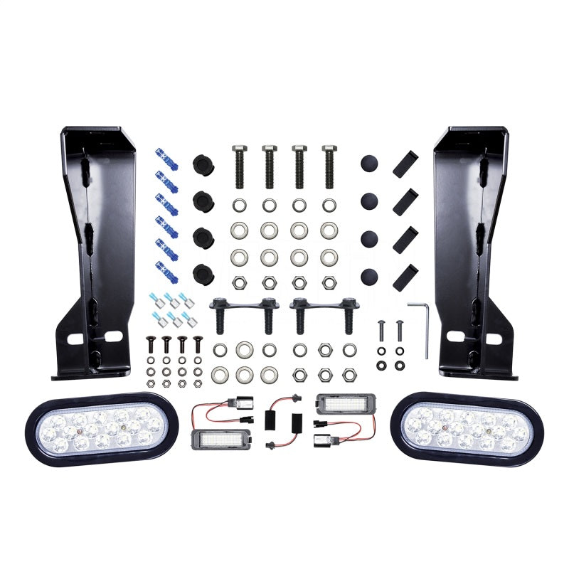 Westin 14+ Chevrolet Silverado HDX Bandit Rear Bumper - Black