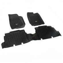 Load image into Gallery viewer, Rugged Ridge Floor Liner Front/Rear Black Jeep Wrangler JK 4 Dr