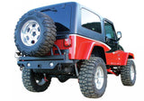 Rampage Jeep Wrangler(YJ) Recovery Bumper Rear - Black