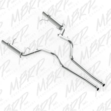 Load image into Gallery viewer, MBRP Ford Mustang GT 5.0L Dual Split Rear Race Version AL 3in Cat Back Exhaust System