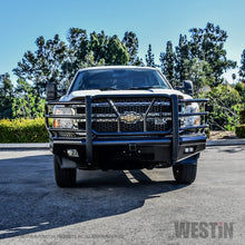 Load image into Gallery viewer, Westin 11+ Chevrolet Silverado 2500/3500 HDX Bandit Front Bumper - Blk