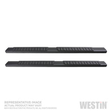 Load image into Gallery viewer, Westin 19+ Chevrolet Silverado 1500 DC (Excl. 2019 LD/Limited) R7 Nerf Step Bars - Black