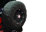 Rampage Universal Tire Cover With 17 Inch Window - Black Diamond