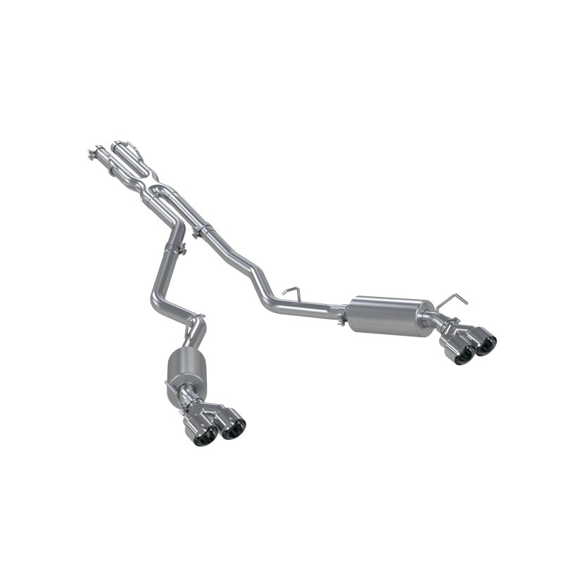 MBRP Ford Explorer ST 3.0L Ecoboost SS 2.5in Dual Rear Exit w/ Quad Tips - AL