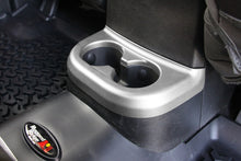 Load image into Gallery viewer, Rugged Ridge Jeep Wrangler JK Silver 2nd Row Cup Holder Trim