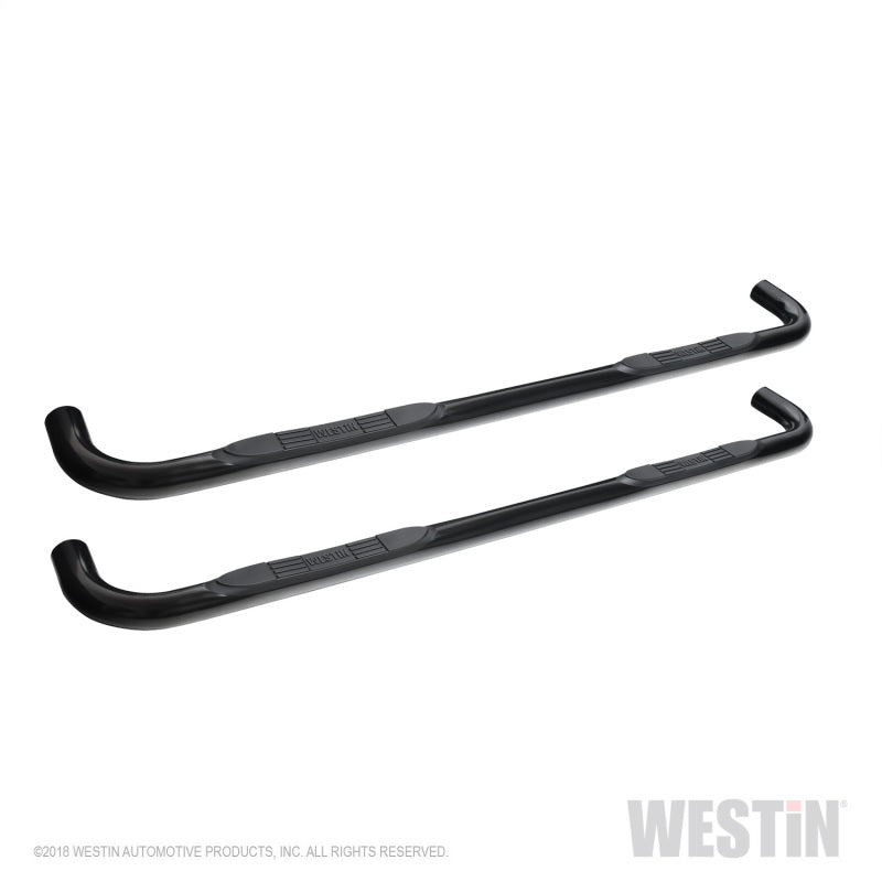 Westin Chevrolet Silverado/Sierra 1500 Crew Cab E-Series 3 Nerf Step Bars - Black