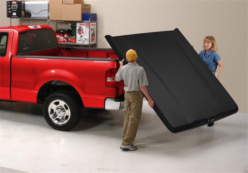 UnderCover 16-20 Toyota Tacoma 5ft Elite Bed Cover - Black Textured (Req Factory Deck Rails)