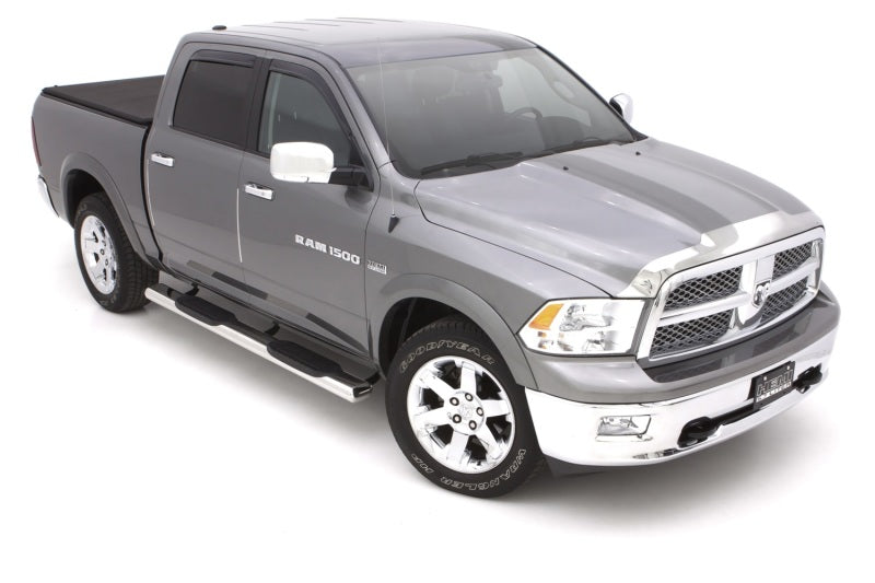 Lund Dodge Ram 2500 Crew Cab 6in. Oval Straight SS Nerf Bars - Polished