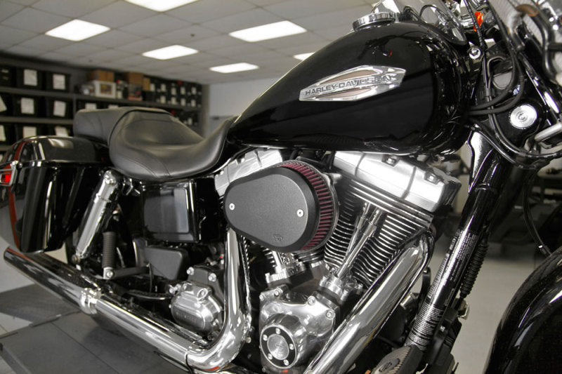 K&N Harley Davidson Street Metal Intake System Flare Black