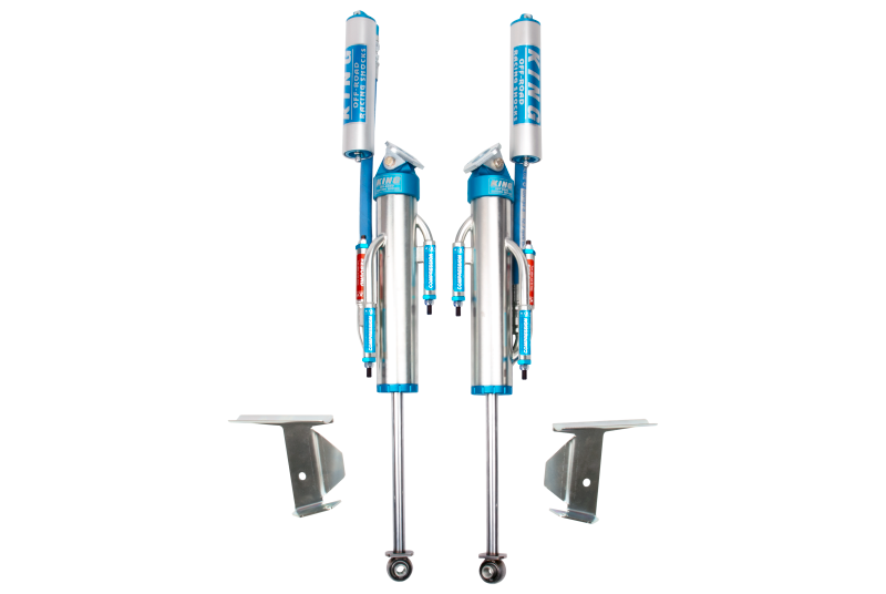 King Shocks Jeep Wrangler JK Rear 2.5 Dia Hose Remote Bypass Shocks 3-5in Lift (Pair)