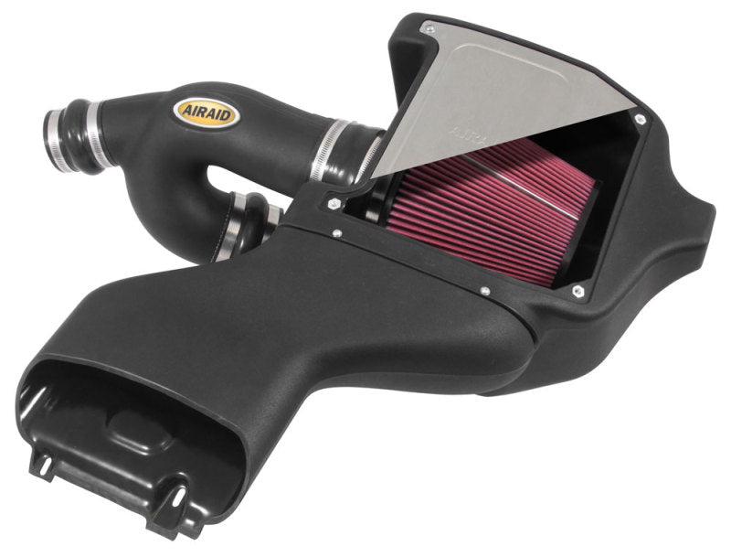 Airaid 2015+ Ford F-150 2.7L/3.5L EcoBoost Cold Air Intake System w/ Black Tube (Dry/Red)