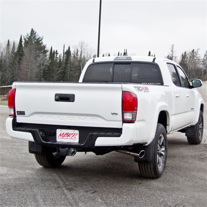 MBRP Toyota Tacoma 3.5L Cat Back Single Side Exit Aluminized Exhaust System
