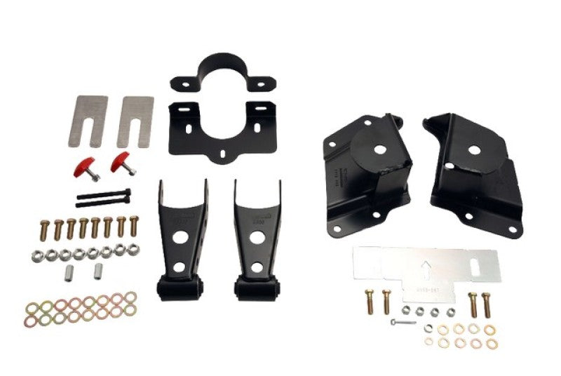 Belltech SHACKLE AND HANGER KIT GM/GMC 1500 EXT CAB 4inch