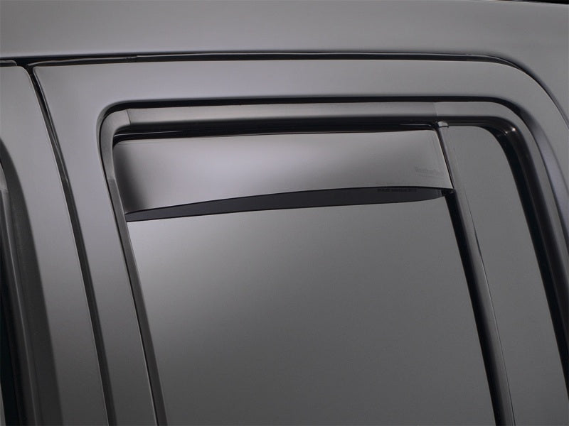 WeatherTech 2015+ Volkswagen Golf/GTI Rear Side Window Deflectors - Dark Smoke