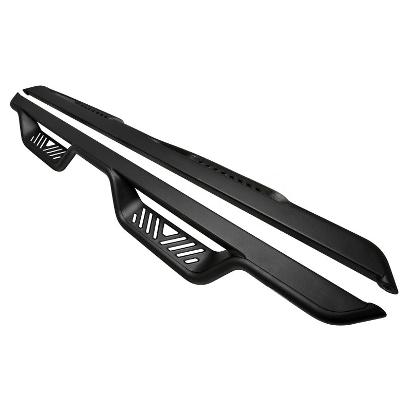 Westin 05+ Toyota Tacoma Double Cab Outlaw Drop Nerf Step Bars - Black