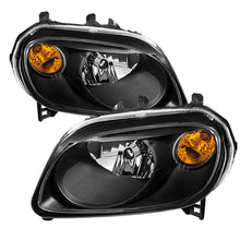 Load image into Gallery viewer, Xtune Chevy Hhr 2006-2011 Crystal Headlights Black HD-JH-CHHR06-BK