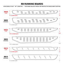 Load image into Gallery viewer, Go Rhino RB30 Running Boards 57in. - Bedliner Coating (Boards ONLY/Req. Mounting Brackets)