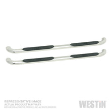 Load image into Gallery viewer, Westin Chevrolet Silverado/Sierra 1500 Crew Cab Platinum 4 Oval Nerf Step Bars - SS